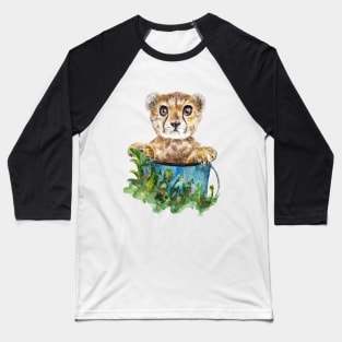 Cheetah Baseball T-Shirt